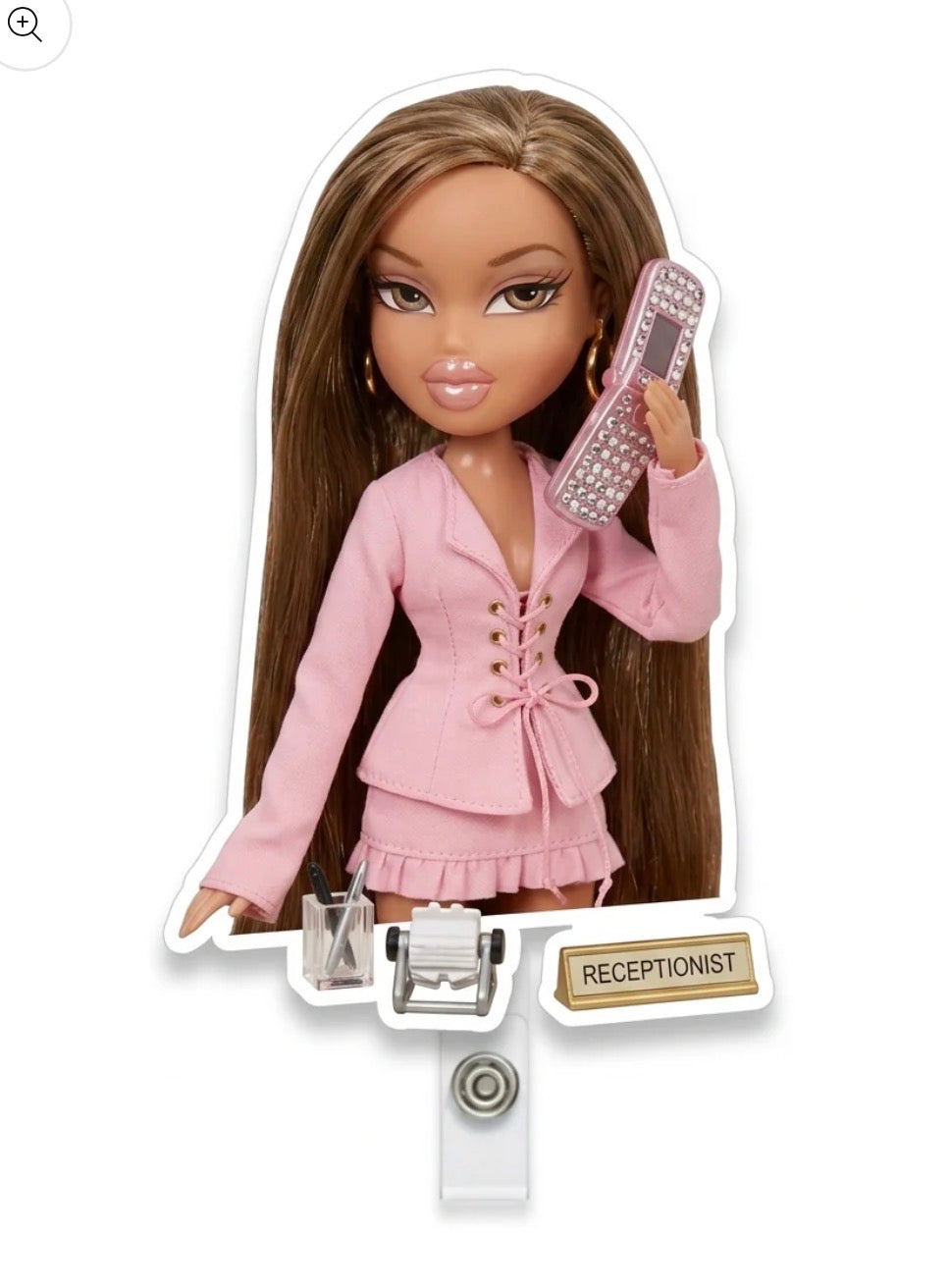 Receptionist Barbie